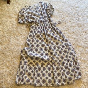 LOFT Henley MIDI dress EUC